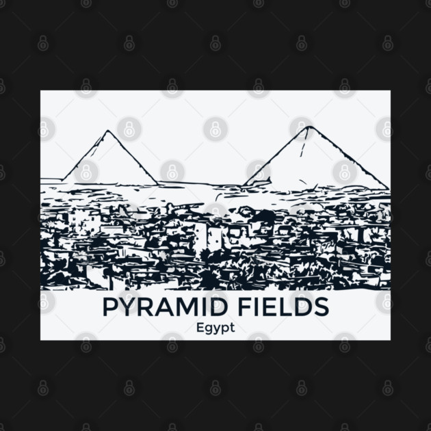 Pyramid Fields - Egypt by Lakeric