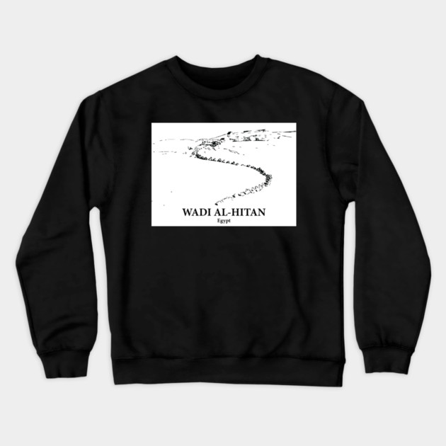 Wadi Al-Hitan - Egypt Crewneck Sweatshirt by Lakeric