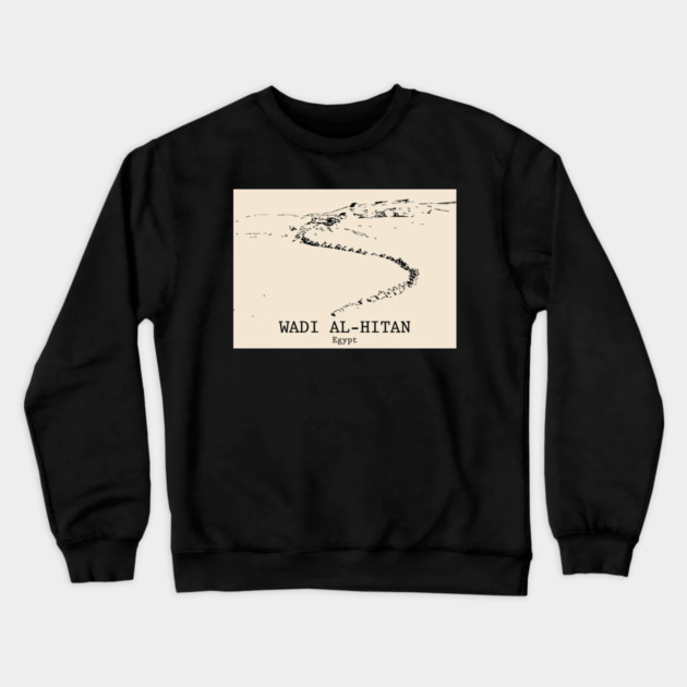 Wadi Al-Hitan - Egypt Crewneck Sweatshirt by Lakeric