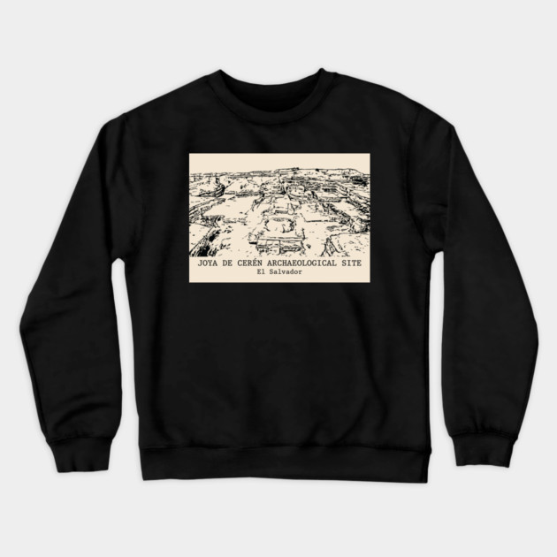Joya de Cerén Archaeological Site - El Salvador Crewneck Sweatshirt by Lakeric