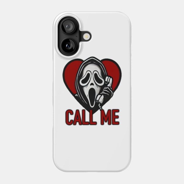 CALL ME Valentine's day Tee Phone Case by Demian Stipatio