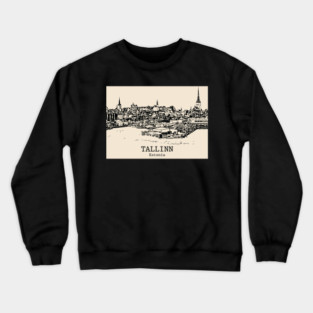 Tallinn - Estonia Crewneck Sweatshirt