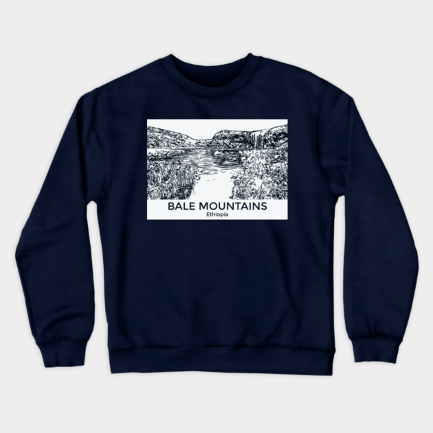 Bale Mountains - Ethiopia Crewneck Sweatshirt by Lakeric