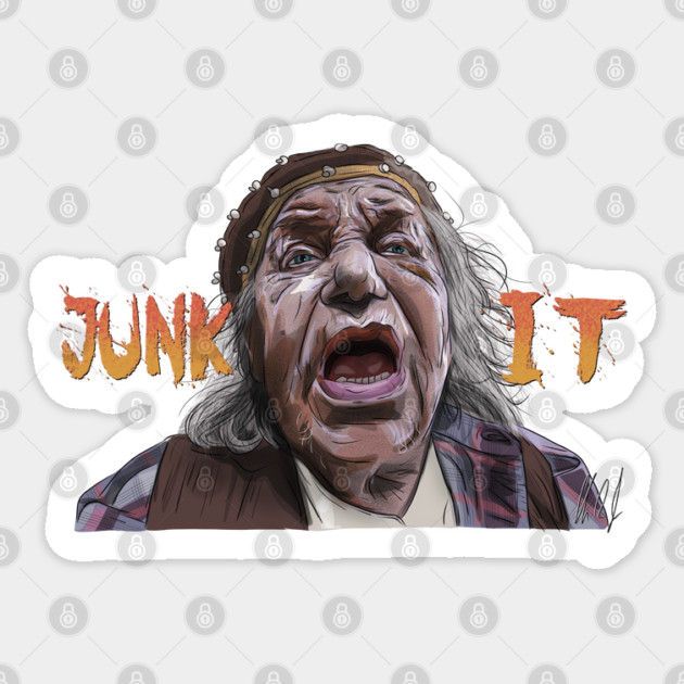 Mystery Men: JUNK IT Sticker by 51Deesigns