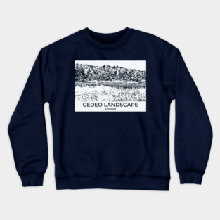 Gedeo Landscape - Ethiopia Crewneck Sweatshirt