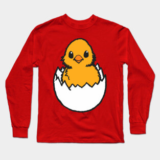 Hatching Chick Long Sleeve T-Shirt