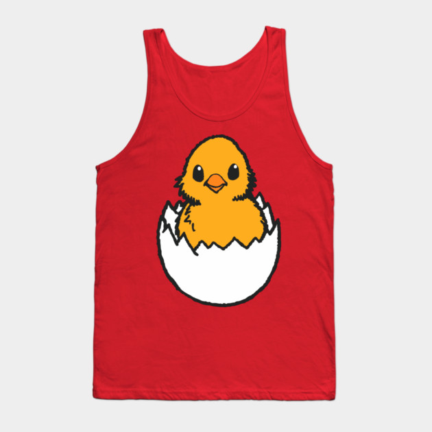 Hatching Chick Tank Top by DonWillisJrArt