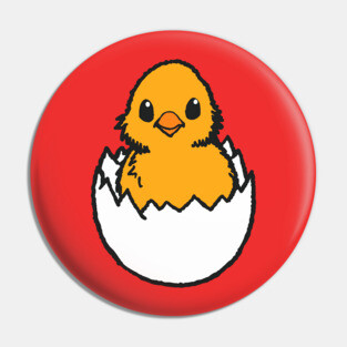 Hatching Chick Pin