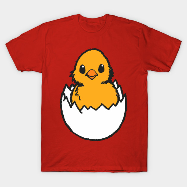 Hatching Chick T-Shirt by DonWillisJrArt