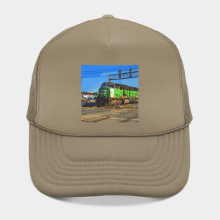 Burlington Northern Train Locomotive Hat