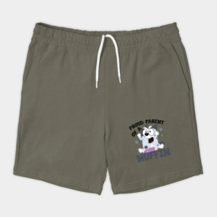 Proud Parent Of A Muffin Muffin Bluey, Bluey Yelling, Bluey Muffin Heeler Best Dad Ever Vintage Cartoon Shorts