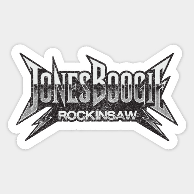Jonesboogie, Rockinsaw Sticker by rt-shirts