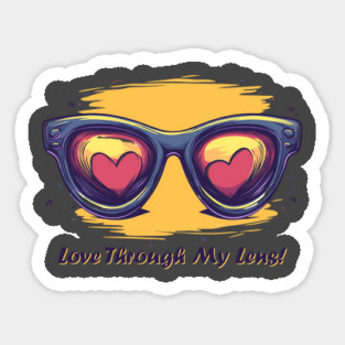 Valentines Day Through My Lenses Sticker