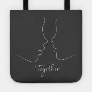 Stay Together for Valentines Day Tote
