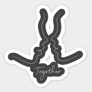 Stay Together for Valentines Day Sticker