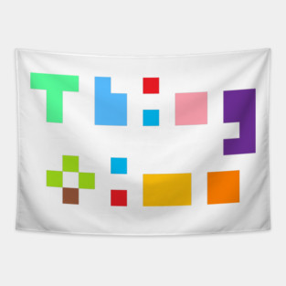 Thing ↩ time Full Chest Tapestry