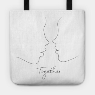 Together for Valentines Day Tote