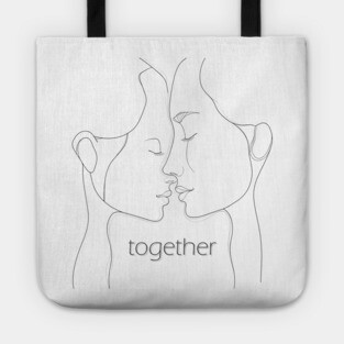 Stay Together for Valentines Day Tote
