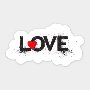 Valentines Day and Love Sticker