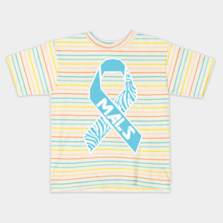 Median Arcuate Ligament Syndrome MALS Ribbon (Large & Tech) Kids T-Shirt