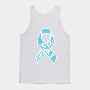 Median Arcuate Ligament Syndrome MALS Ribbon (Large & Tech) Tank Top