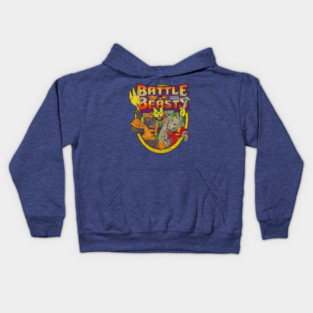 Battle Beasts // 1986 Vintage Kids Hoodie
