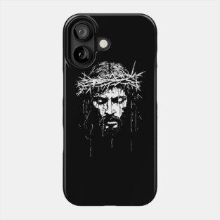 Jesus Christ Portrait Phone Case