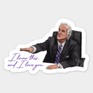 Parks & Rec: I Know This, and I Love You. Sticker