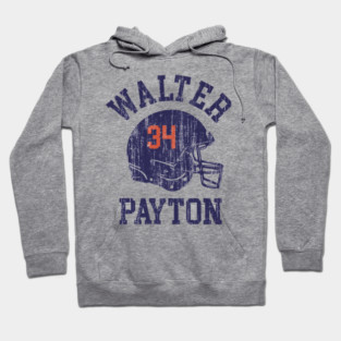 Walter Payton — Chicago Helmet Font Legacy Hoodie