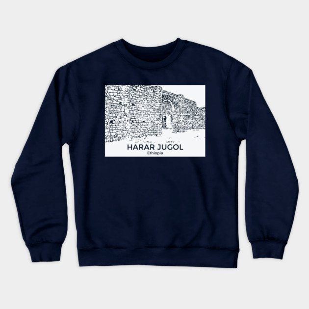 Harar Jugol - Ethiopia Crewneck Sweatshirt by Lakeric