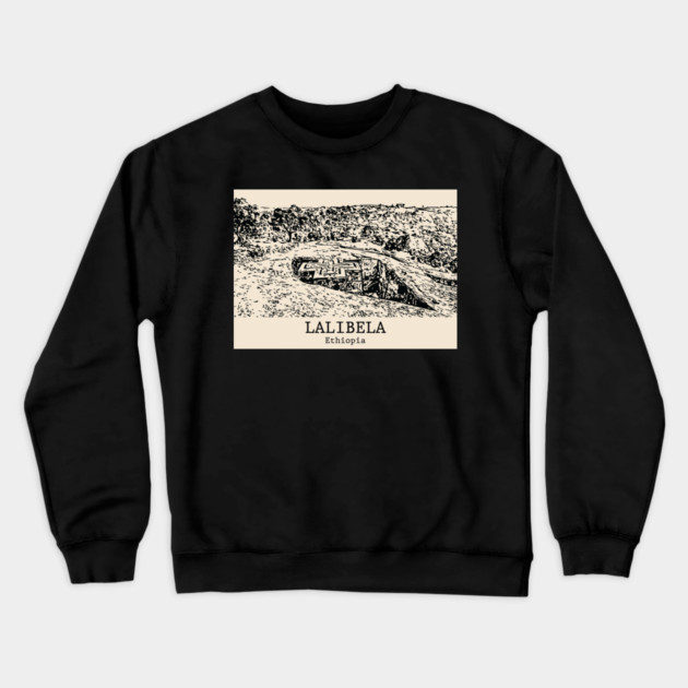 Lalibela - Ethiopia Crewneck Sweatshirt by Lakeric