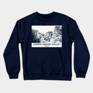 Lower Awash Valley - Ethiopia Crewneck Sweatshirt