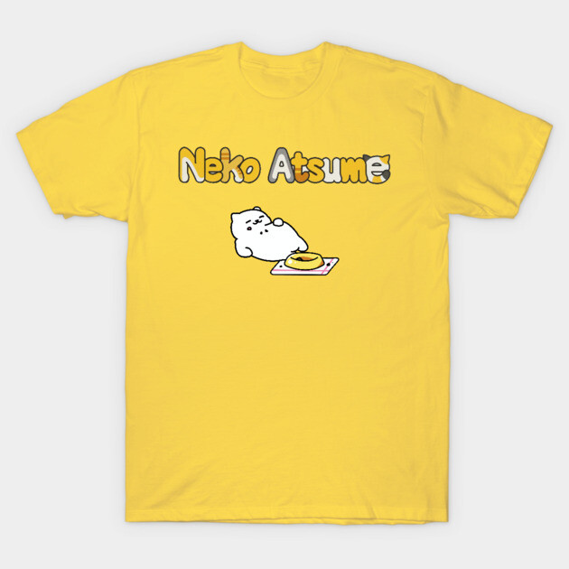 Neko Atsume Tubbs the Cat Cat T-Shirt TeePublic
