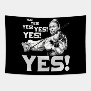 Frau Blucher YES! - Young Frankenstein Tapestry