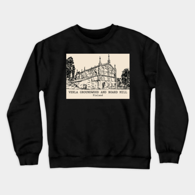Verla Groundwood and Board Mill - Finland Crewneck Sweatshirt by Lakeric