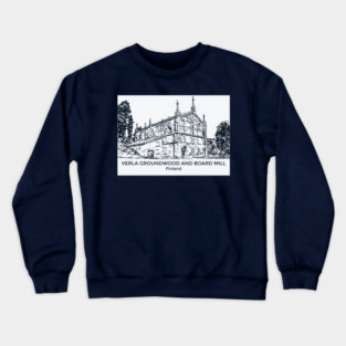 Verla Groundwood and Board Mill - Finland Crewneck Sweatshirt