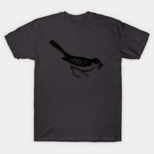 Vintage bird retro design T-Shirt