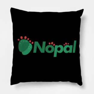 Nopal - Funny Mexican Food Pillow