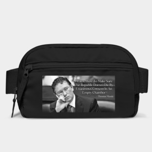 Thomas Massie Unanimous Consent In An Empty Chamber Quote Meme Bag