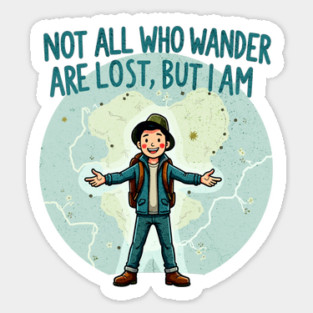 Lost Traveler Sticker