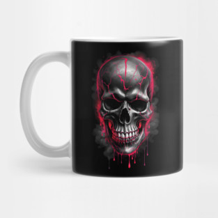 Dripping Skull Mug