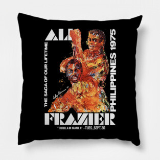 Thrilla in Manila Pillow