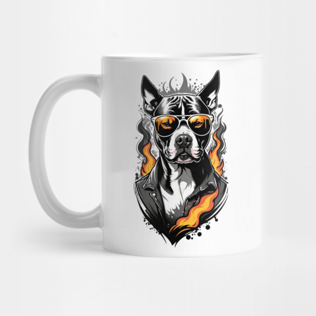 Rockstar Dog by Demian Stipatio