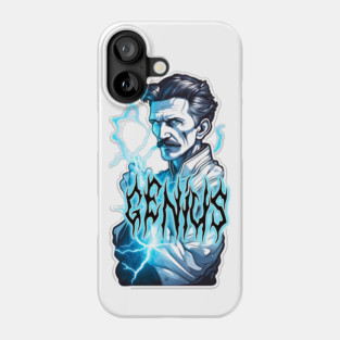 Genius Nikola Tesla Phone Case