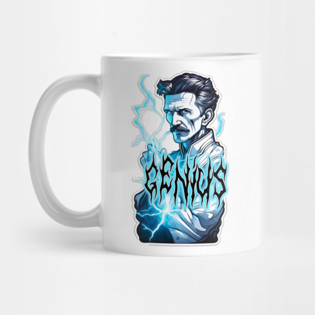 Genius Nikola Tesla by Demian Stipatio