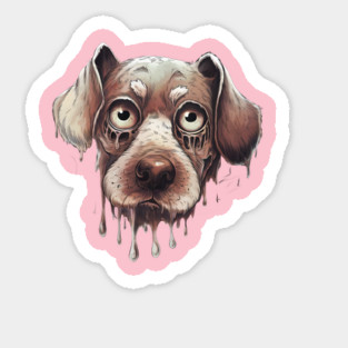 Dog's Heart  Melting with Emotion Sticker