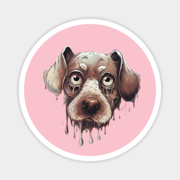 Dog's Heart  Melting with Emotion Magnet by animegirlnft