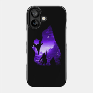 Baldurs Gate 3 Shadowheart Negative Illusion Phone Case