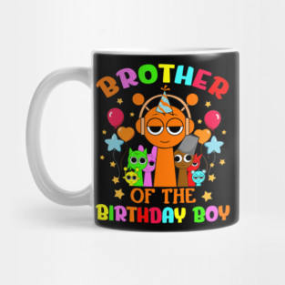Brother Of The Birthday Boy Sprunki Birthday Mug