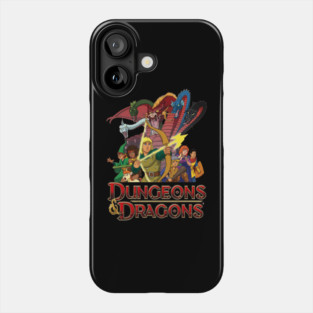 Dungeons And Dragons Cartoon Phone Case